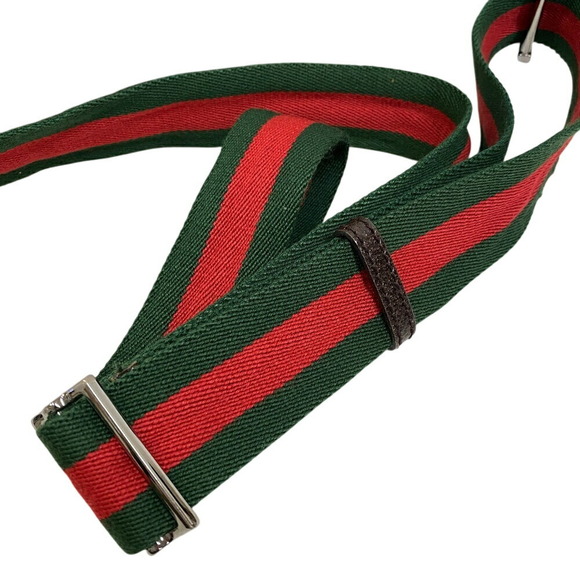 Gucci Sherry Line Web GG Canvas Shoulder Bag Beige - Picture 5 of 11